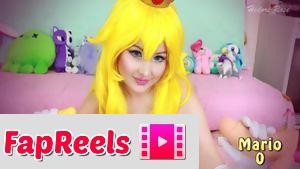 Princess Peach covered in cum by Mario and Bowser | Hidori Rose [OC]